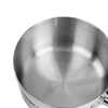 Rondel gastronomiczny wysoki z pokrywką Mega-M PRO 1,3l śr. 14 cm x h 8,5 cm N