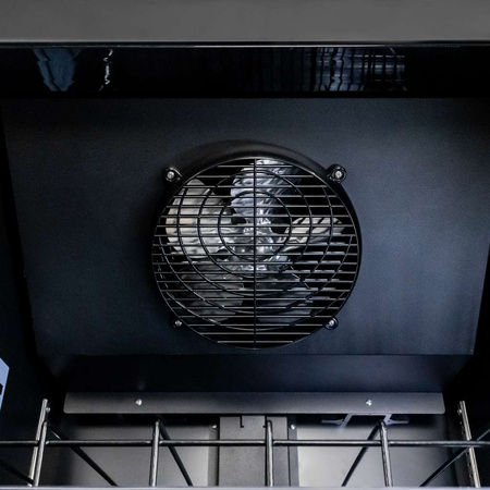 Witryna chłodnicza 1-drzwiowa 600L Mega-M DIEGO R62 Prestige black oświetlenie LED