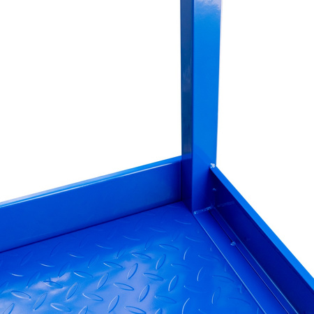 Drabina magazynowa przejezdna pomost magazynowy Mega-M STANDARD H-300 cm 12 stopni