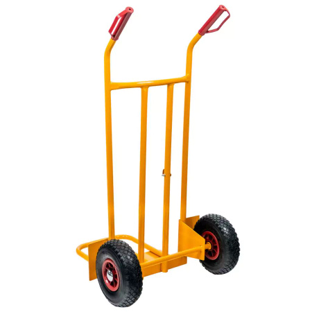 Wózek młynarka wklęsły z rozkładną platformą Mega-M (MTP003451) 200kg żółty karton N