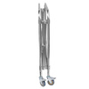 Wózek hotelowy na pranie Mega-M S-86 cm G-65 cm H-80 cm niebieski N