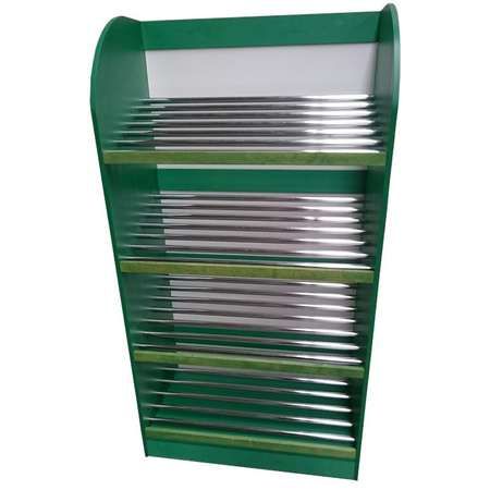 Regał na warzywa i owoce H-180 cm L-95 cm G-50 cm zielony