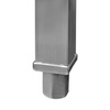 Stół ze stali nierdzewnej przyścienny z 2-ma półkami Mega-M S-180 cm G-60 cm H-85 cm N