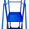 Drabina magazynowa przejezdna Mega-M STANDARD H-100 cm 4 stopnie N