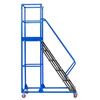 Drabina magazynowa przejezdna Mega-M STANDARD H-150 cm 6 stopni N