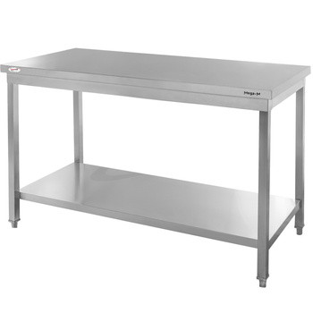 Stół gastronomiczny Mega-M 1400x700/2półki/MDF/N