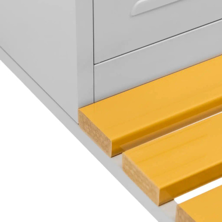 Podstawa z ławeczką WPC pod szafkę BHP 60 Mega-M 60x80x43 cm