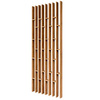 Lamel sufitowy/ ścienny podwieszany modułowy Mega-M H- 250 cm L- 96 cm G- 10 cm dąb kraft N