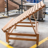 Stojak na warzywa Mega-M T S-120 cm G-97 cm H max - 110 cm drewniany N