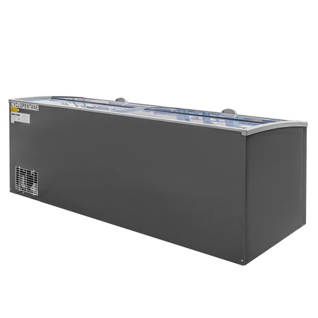 Zamrażarka Mega-M OZI i250 Automatyczne rozmrażanie S-250 cm G-85 cm H-87 cm N
