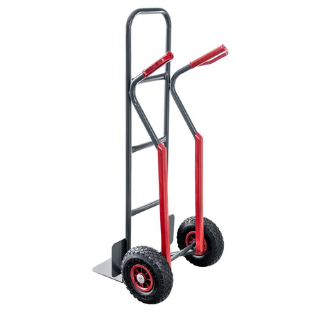 Wózek transportowy magazynowy młynarka taczkowy Mega-M TM285 z płozami