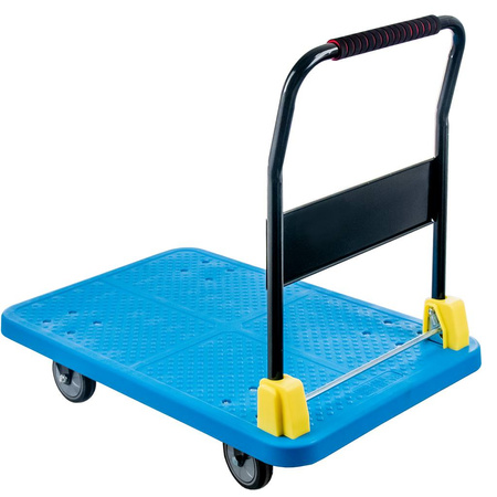 Wózek platformowy Mega-M 400kg 61 cm x 90 cm M niebieski N