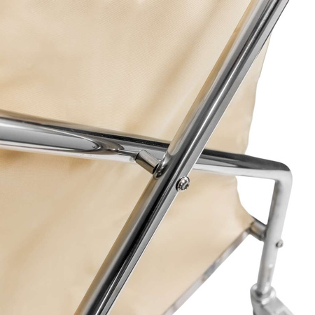 Wózek hotelowy na pranie Mega-M S-62 cm G-60 cm H-95 cm beżowy N