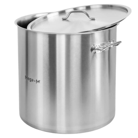 Garnek gastronomiczny wysoki z pokrywką Mega-M Standard 71l śr. 45 cm x h 45 cm N