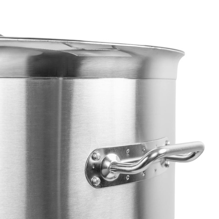 Garnek gastronomiczny wysoki z pokrywką Mega-M PRO 225l śr. 60 cm x h 80 cm N