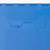 Pojemnik transportowy Mega-M zamykany S-40 cm G-30 cm H-30,6 cm plastikowy niebieski (SPK4332) N