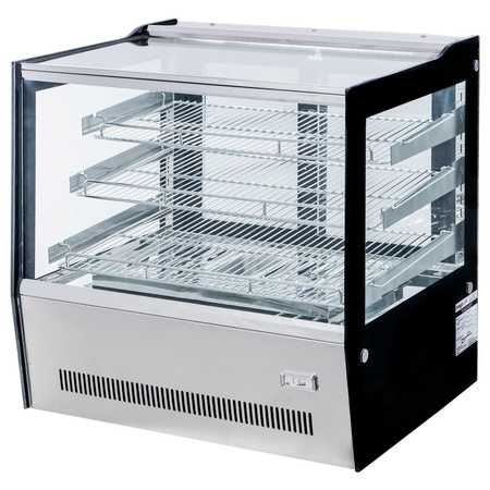 Witryna grzewcza nastawna Mega-M ELSA MINI  S66H S-66 cm G-53 cm H-69 cm inox N