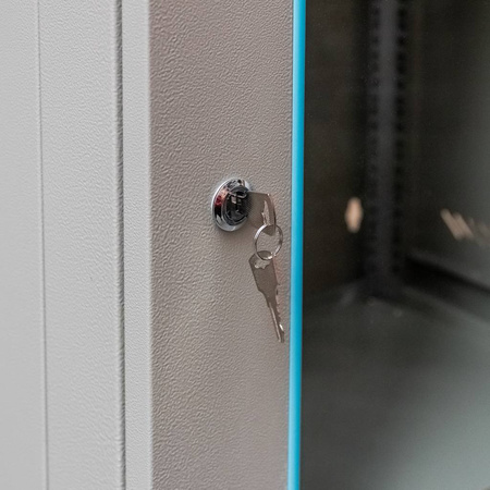 Szafa Rack 19" 12U serwerowa na elektronikę Mega-M wisząca 60x40x60 cm szara