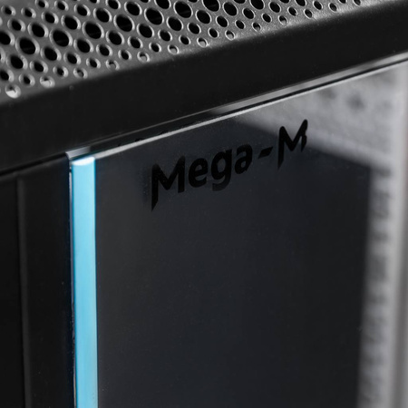 Szafa Rack Mega-M 19" 9U 450x600x400 wisząca czarny N