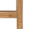 Lamel sufitowy/ ścienny podwieszany modułowy Mega-M H- 250 cm L- 96 cm G- 10 cm dąb kraft N