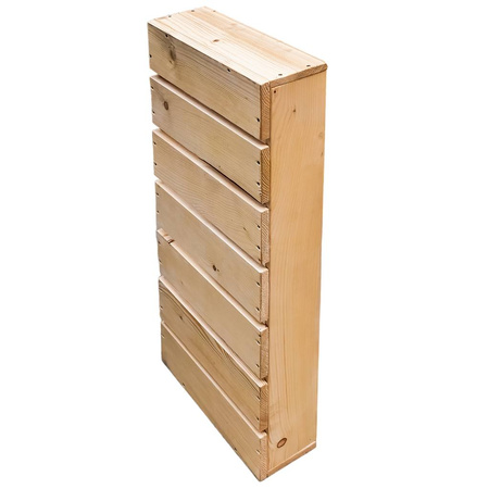 Skrzynka drewniana na wino Mega-M L-78 cm G-38 cm H-10 cm